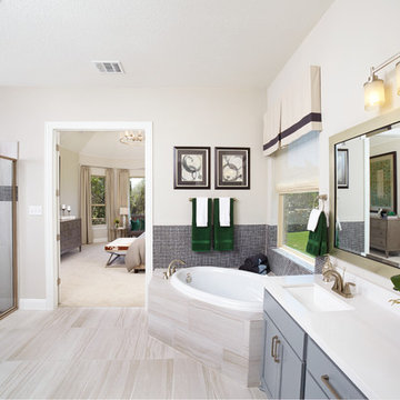 Austin, Texas | Leander Crossing - Classic Tulane Owner's Bathroom