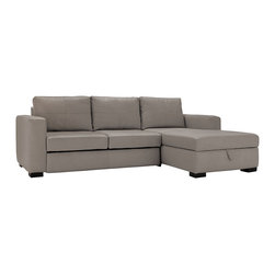 Hugo Leather Sectional - Sectional Sofas