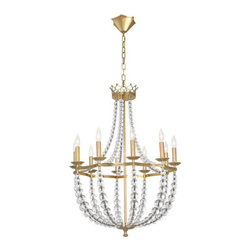 Robert Abbey - Robert Abbey Williamsburg Coronet Chandelier - Chandeliers