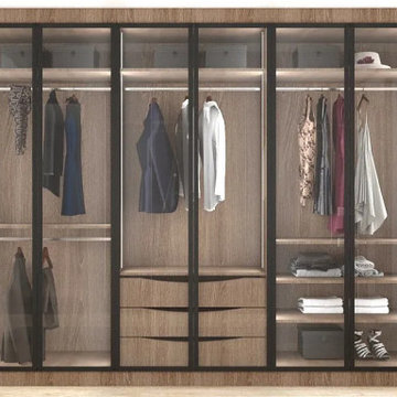 Mirror Vs Glass: Decoding the Door Dilemma for Wardrobes | Inspired Elements