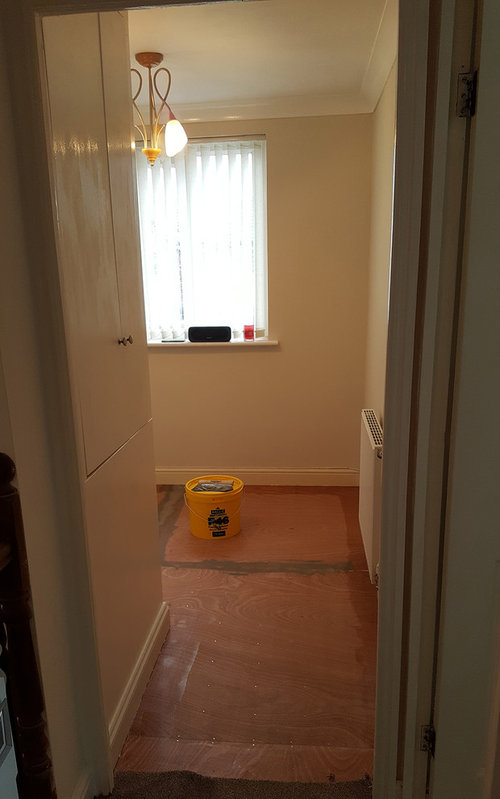 Box room office / dressing room Houzz UK