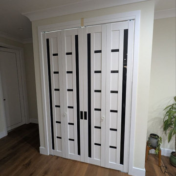 New sliding doors 2026 - Double bifold doors Quadro 4588 White Silk