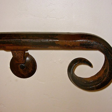 STAIR RAILING - Custom Iron Details