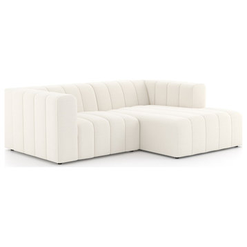 Langham Channeled 2Pc Sectional, Raf Chaise
