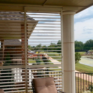 "Outdoor Patio Living" Plantation Shutter applications