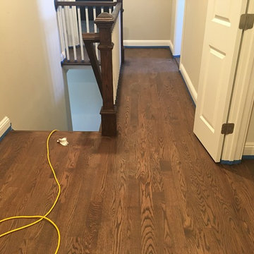 Install, Sand, Stain, and Finish