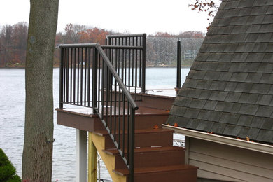Galesburg Outdoor Curved Railing