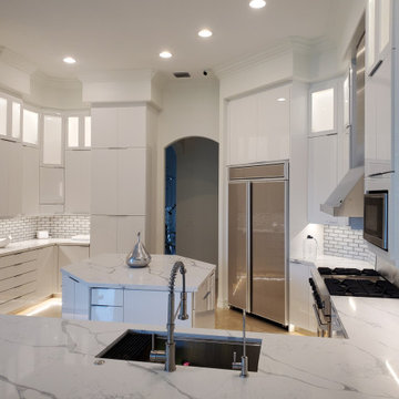 Modern Kitchen Remodel Done With Cabinet Refacing