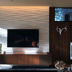 modularArts&reg; InterlockingRock&reg; Linen&trade; PANELS - Wall Panels