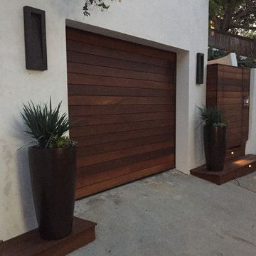 Modern IPE backyard - Santa Monica