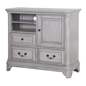 Magnussen Raelynn 2 Drawer Media Chest Weathered White