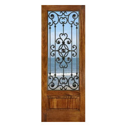 FD1LPBSAVANNAH - MAHOGANY SAVANNAH EXTERIOR DOOR (8-0FT) (1-3/4") - Windows And Doors