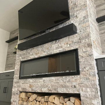 Fireplaces remodeling