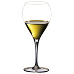 Riedel - Riedel Sommeliers Sauternes Wine Glass - This glass was originally developed in 1989 in collaboration with Hardy Rodenstock, described by the Wine Spectator as "the world's most extravagant wine collector". It was first issued as a glass for dry white wine as part of Riedel's mouth-blown HR1 collection. Ironically enough, tastings around the world have subsequently shown it to be the ideal glass for Sauternes and sweet wines. The unusual curved design accentuates the apricot aromas typical of wines made from grapes affected by botrytis ('noble rot'). The glass is designed to emphasise acidity, thus balancing the wine's liquorous sweetness and luscious finish. This shape has now been added to our mouth-blown Sommeliers series as the Sauternes and dessert wine glass.