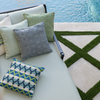 22"x22" Hand Woven Geometric Indoor / Outdoor Decorative Throw Pillow by Loloi