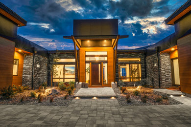 Trendy exterior home photo in Other