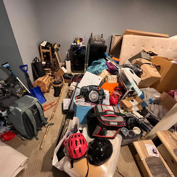 Basement | Complete Home Reorganization - Wakefield