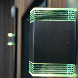 Acier Beacon Pillar LED Wall Light - Wall Lights