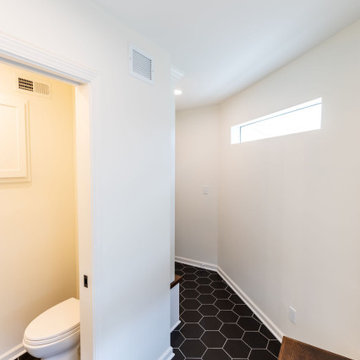 Contemporary Mudroom Remodel Prairie Village, KS