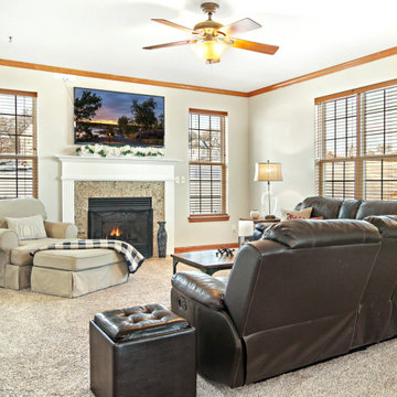 Home Redesign Family Room After