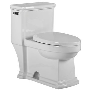 Toto Carolina Ii 1 Piece Elongated 1 28 Gpf Toilet Cefiontect Traditional Toilets By Kitchen And Bath Distributor Houzz