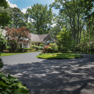 Cherry Hill Patio with Unique Fire Pit