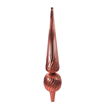 10"x10"x48" Large Florentine Finial, Copper