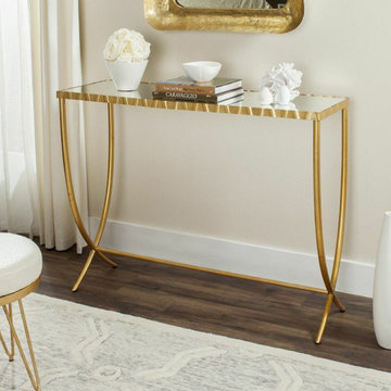 Modern Console Tables with Lucite