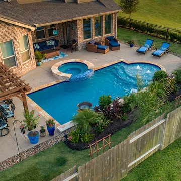 Pool & Spa Combo | Cypress, TX