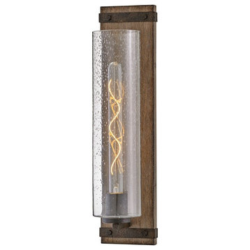 6W 1 LED Bathroom Light Fixture In Rustic Style-20 Inches Tall and 5 Inches