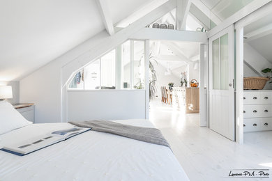 Inspiration pour une chambre minimaliste.
