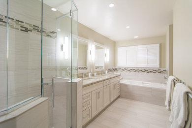 Bathroom - contemporary bathroom idea in DC Metro