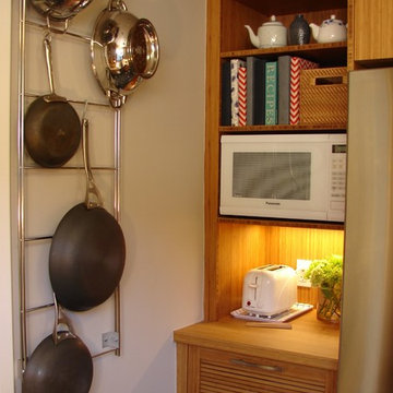 Custom 'Toast Station' and Pot Rack