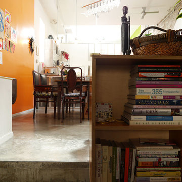 My Houzz: A Family Makes a Converted Auto Body Shop Their Own
