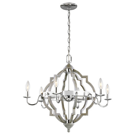 Generation Lighting Socorro Six Light Chandelier 3124906EN-872