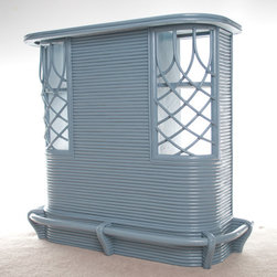 Serving Bar in Gray Bamboo - Products