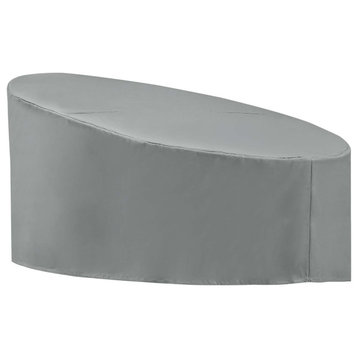 Immerse Siesta and Convene Canopy Daybed Outdoor Patio Furniture Cover Gray