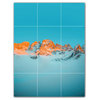 Mountains Ceramic Tile Wall Mural HZ500859-34S. 12.75" x 17"