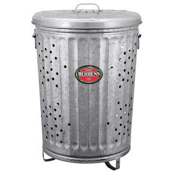 Behrens RB20 Composter/Rubbish Burner, Galvanized Steel, 20 Gallon