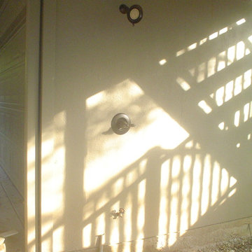 Outside shower
