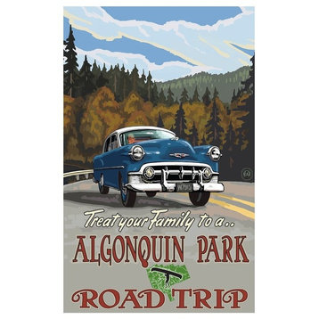 Paul A. Lanquist Algonquin Park Ontario Canada Road Trip Art Print, 12"x18"