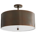 Arteriors Home - Tarbell Semi-Flush - Additional pipe is available (PIPE-172): comes in a set of (1) 4", (1) 6" and (1) 12".