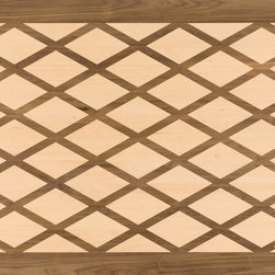 Matrix Artisan Wood Rug - Hardwood Flooring
