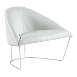 Travis Chair | White - Armchairs And Accent Chairs