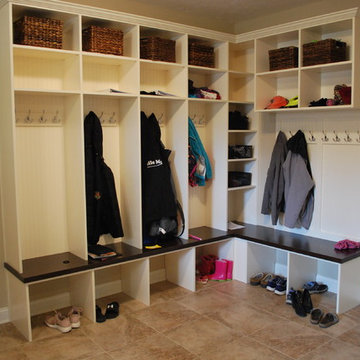 Mudroom for a new home
