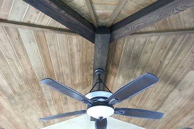 Patio - rustic patio idea in Orange County