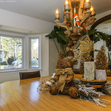New Bay Window is Festive Dining Room - Renewal by Andersen Georgia