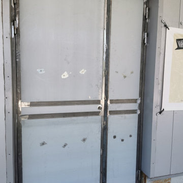 Portes métalliques