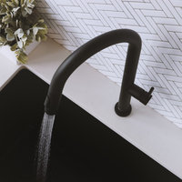 STYLISH Kitchen Sink Faucet Single Handle Pull Down Dual Mode Stainless Steel