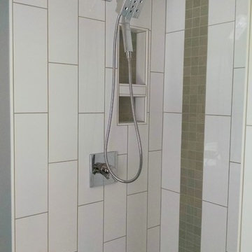 L-shape Master bathroom in N. Potomac